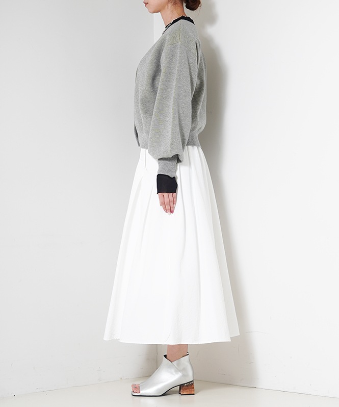 Cotton polyster Wface 2way tops