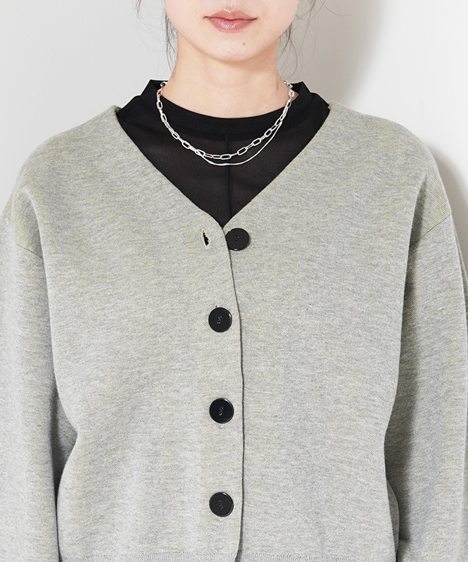 Cotton polyster Wface 2way tops