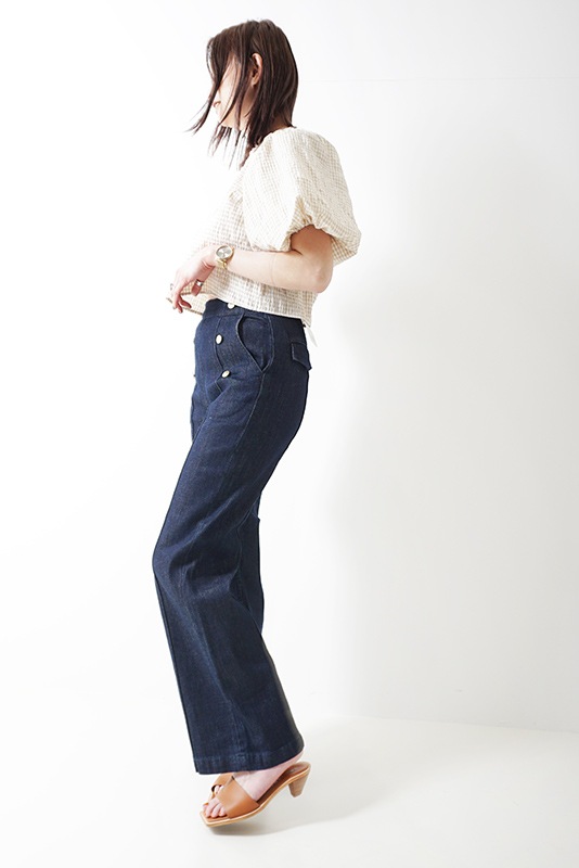 AMLILE×RASO/FA マリンパンツ IND
