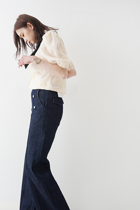 AMLILE×RASO/FA マリンパンツ IND