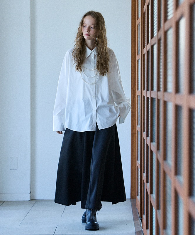 2WAYプリントシャツ