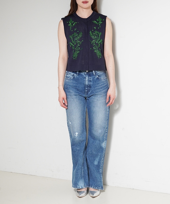 Beased Floral Knit CD