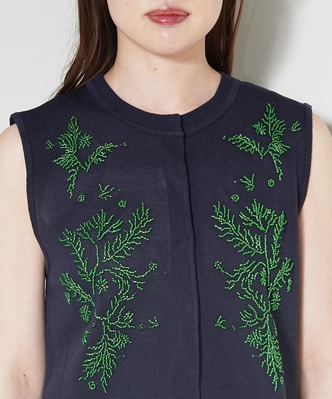 Beased Floral Knit CD