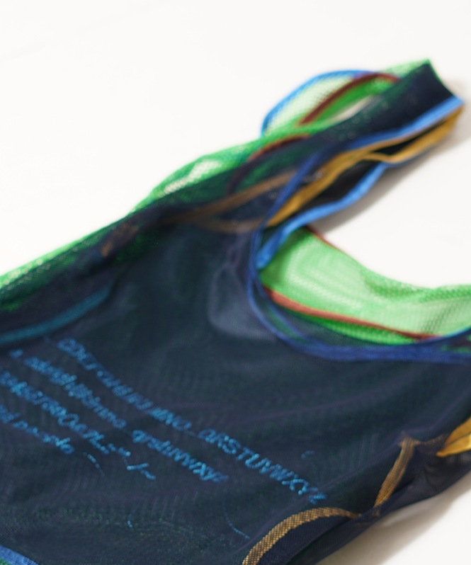 alphabet embroidery marche flip bag