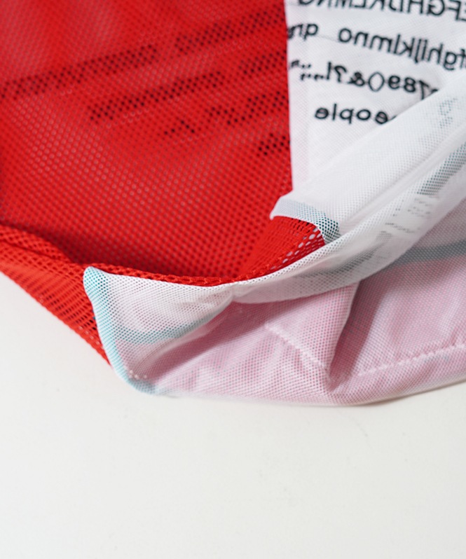 alphabet embroidery marche flip bag