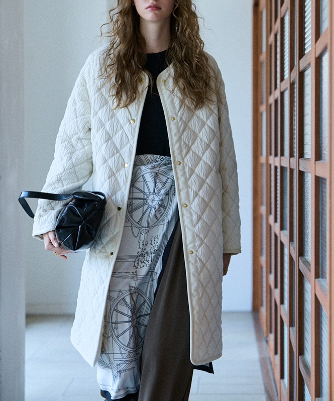 ベロアキルトコート | OUTER,コート | ROOM903 online