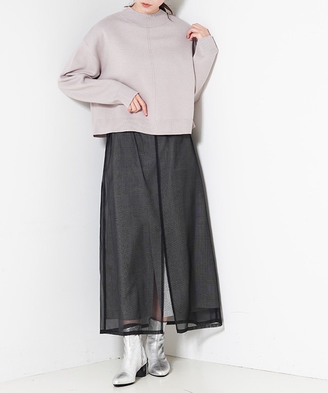 クロップド２WAYデザイントップス