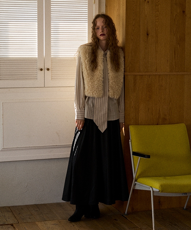 ファイクレザーフレアスカート | SKIRT,フレアスカート | ROOM903 online