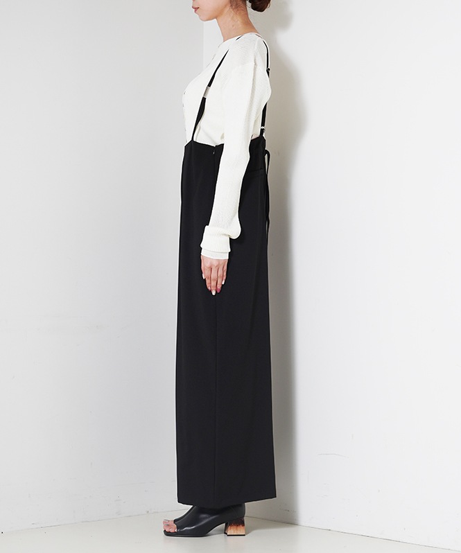 バックギャザーサロペット