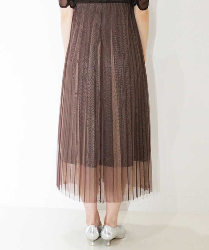 バレリアンヌ　ROOM903 チュールレイヤードワンピース ROOM903 チュールワンピース | DRESS,DRESS | ROOM903 online