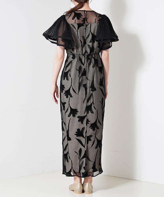 LE'RURE リルアーdrape design dress ネイビー drape design dress | ALL ITEM | ROOM903 online