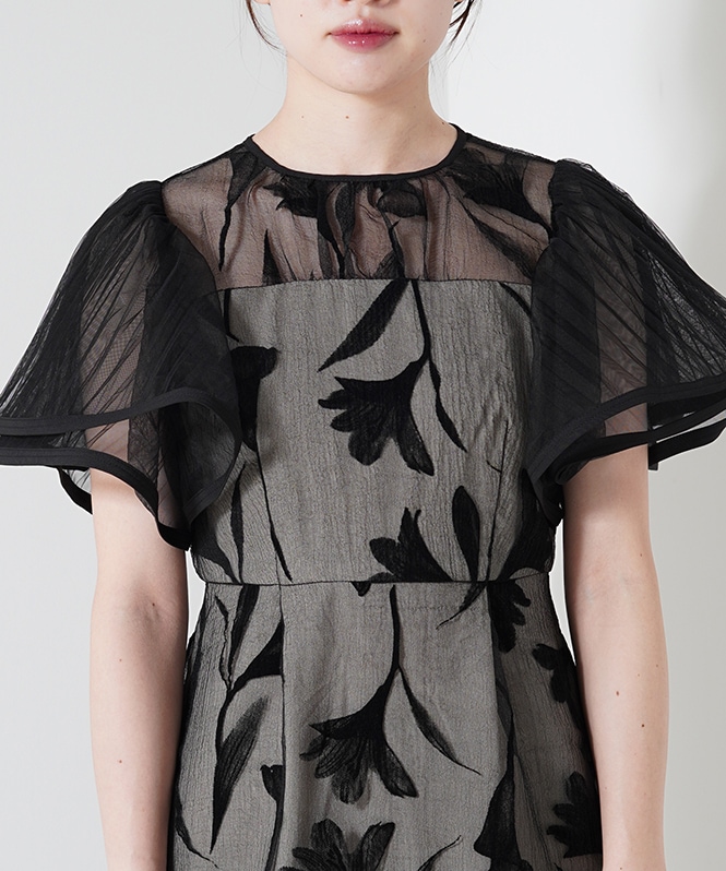 drape design dress | ALL ITEM | ROOM903 online