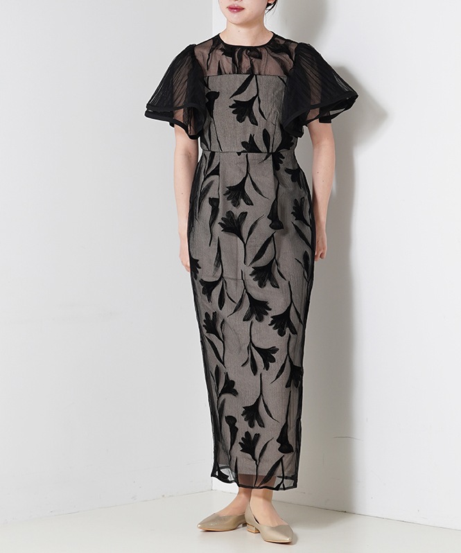 LE'RURE リルアー　drape design dress LE'RURE リルアー drape design dress