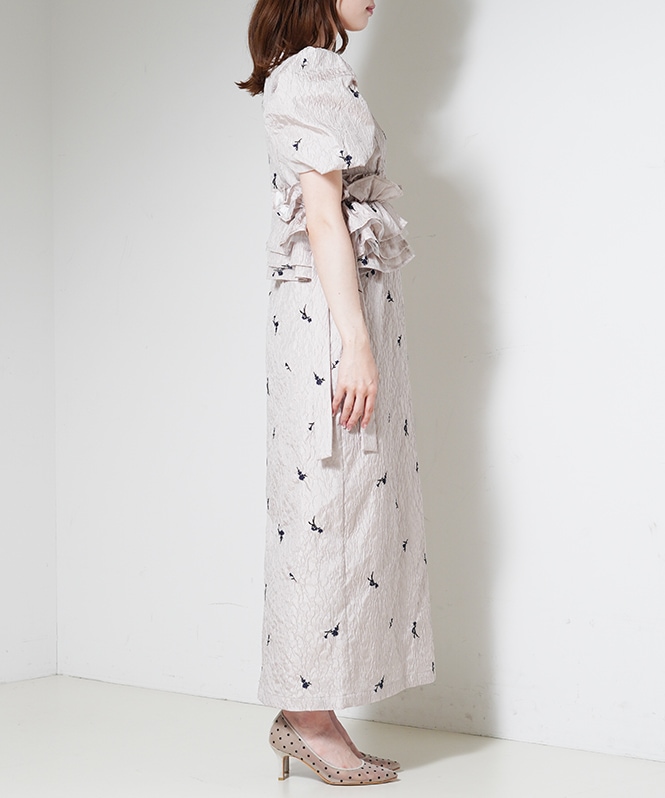blossom frill dress