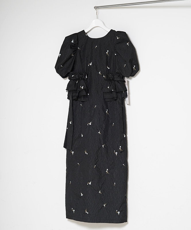 blossom frill dress
