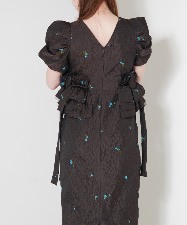 blossom frill dress