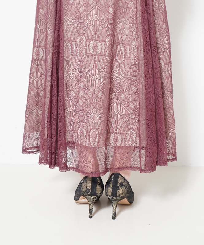 LE'RUR Cape blouse darmask dress | DRESS,DRESS | ROOM903 online