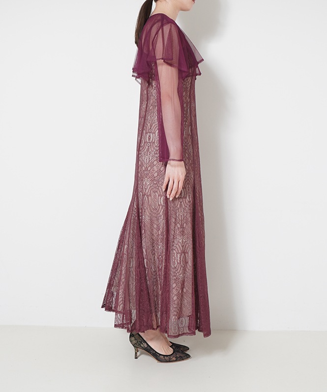 ウ★新品★ LE’RURE Cape blouse darmask dress LE'RUR Cape blouse darmask dress | DRESS,DRESS | ROOM903 online