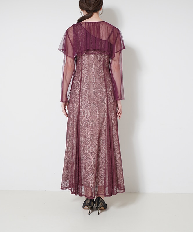 新品　LE’RURE Cape blouse darmask dress M LE'RUR Cape blouse darmask dress | DRESS,DRESS | ROOM903 online