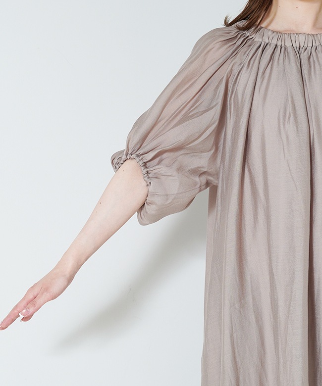 Elegant Draped Dress