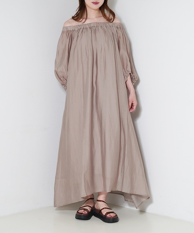 Elegant Draped Dress