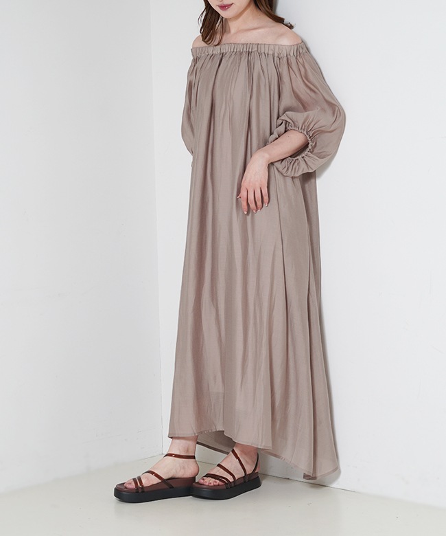 Elegant Draped Dress