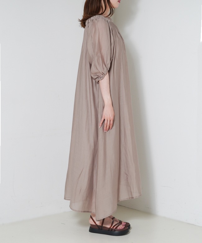 Elegant Draped Dress