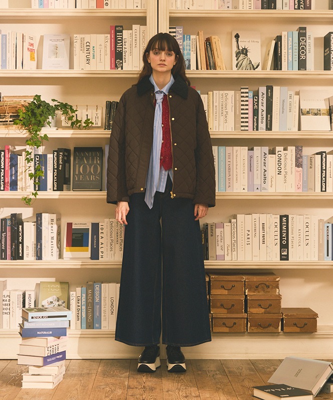 ラメフリンジ半袖ニットジャケット