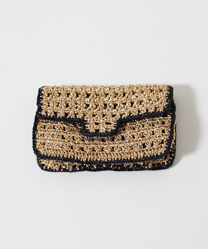 Swaraj 手編みメルカドバッグ バイカラー