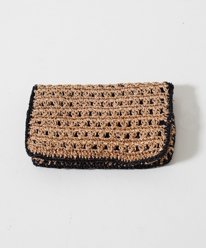 Swaraj 手編みメルカドバッグ バイカラー