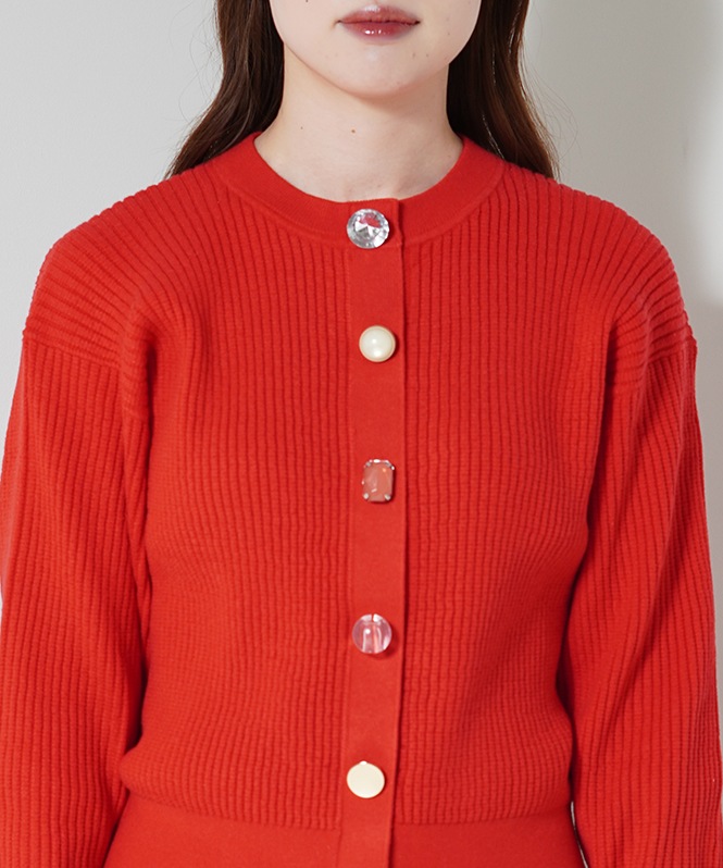 ビジューカーディガン