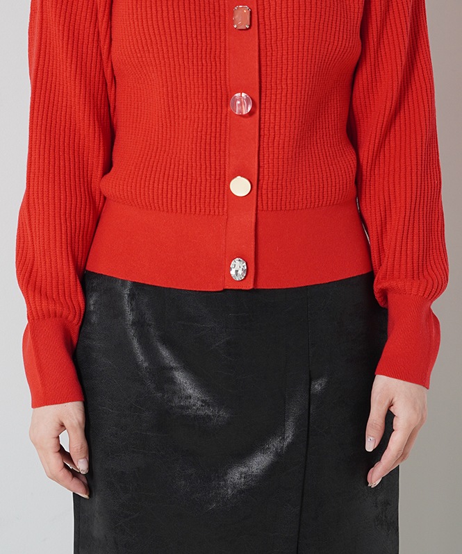 ビジューカーディガン