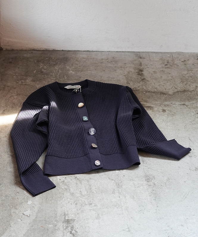 ビジューカーディガン