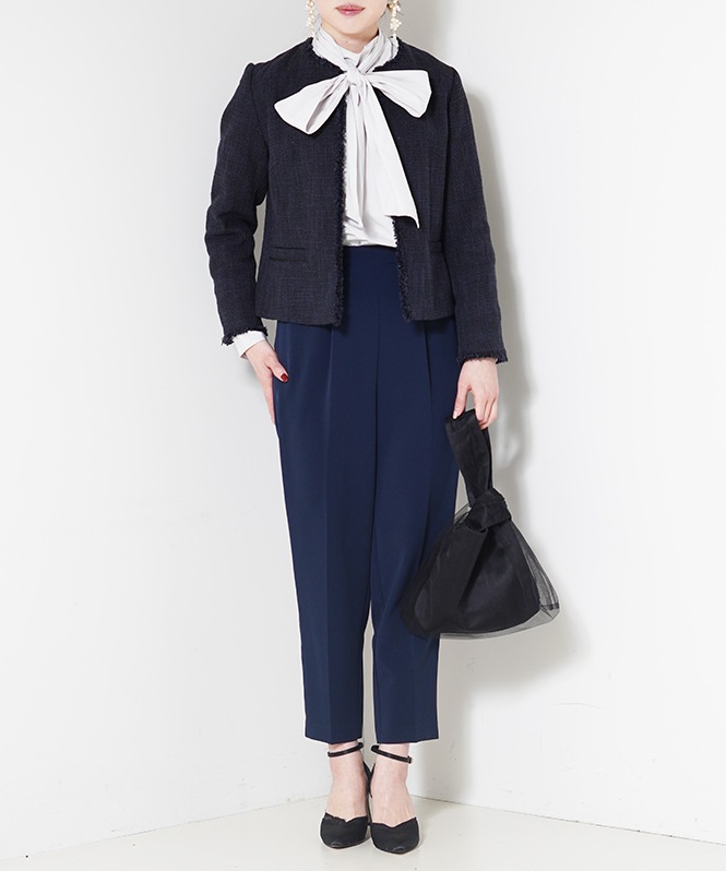 エアーファンシー杢ツイードジャケット