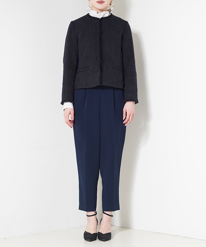 エアーファンシー杢ツイードジャケット