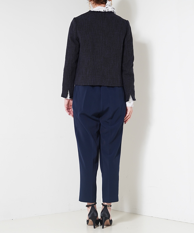 エアーファンシー杢ツイードジャケット