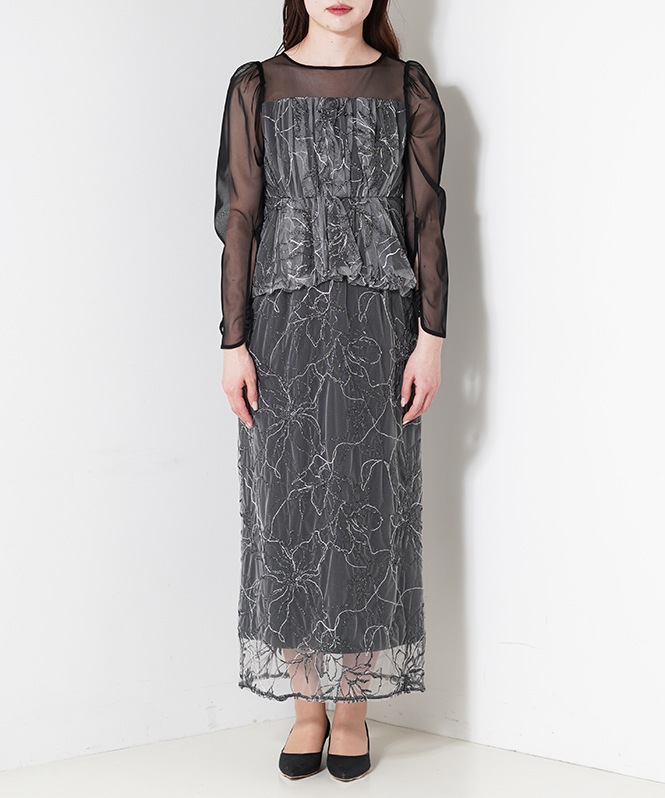 レースペプラムドレス | DRESS,DRESS | ROOM903 online