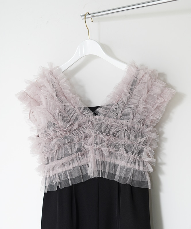 ANDRESD tulle vest aio dress | DRESS,PANTS DRESS | ROOM903