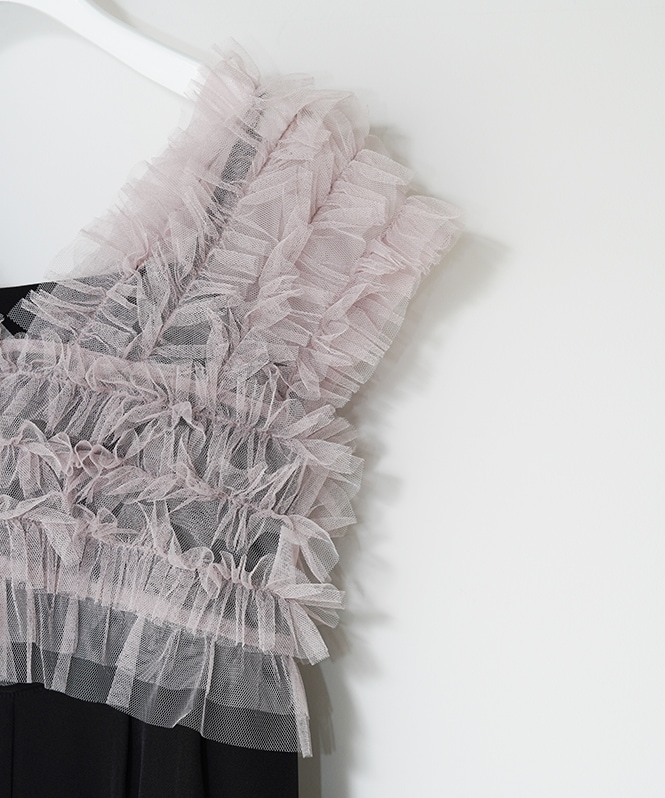 ANDRÉSD / tulle vest all in one dress ANDRESD tulle vest aio dress | DRESS,PANTS DRESS | ROOM903