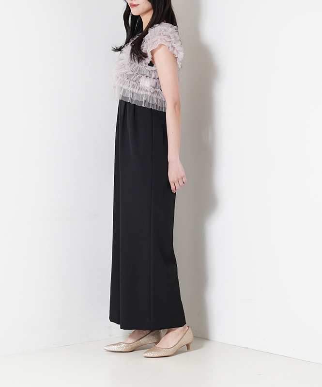 ANDRÉSD / tulle vest all in one dress ANDRSED tulle vest all-in-one dress