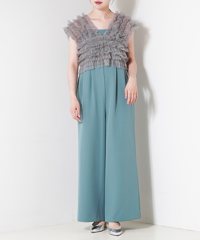 ANDRÉSD / tulle vest all in one dress ANDRESD tulle vest aio dress | DRESS,PANTS DRESS | ROOM903