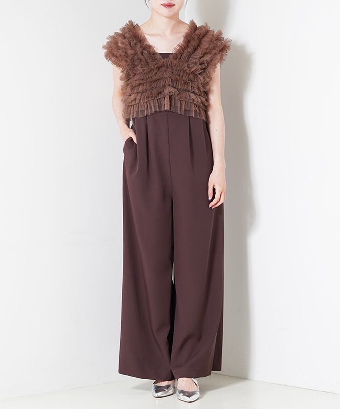 ANDRESD tulle vest aio dress | DRESS,PANTS DRESS | ROOM903