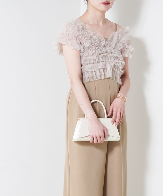 ANDRESD tulle vest aio dress | DRESS,PANTS DRESS | ROOM903
