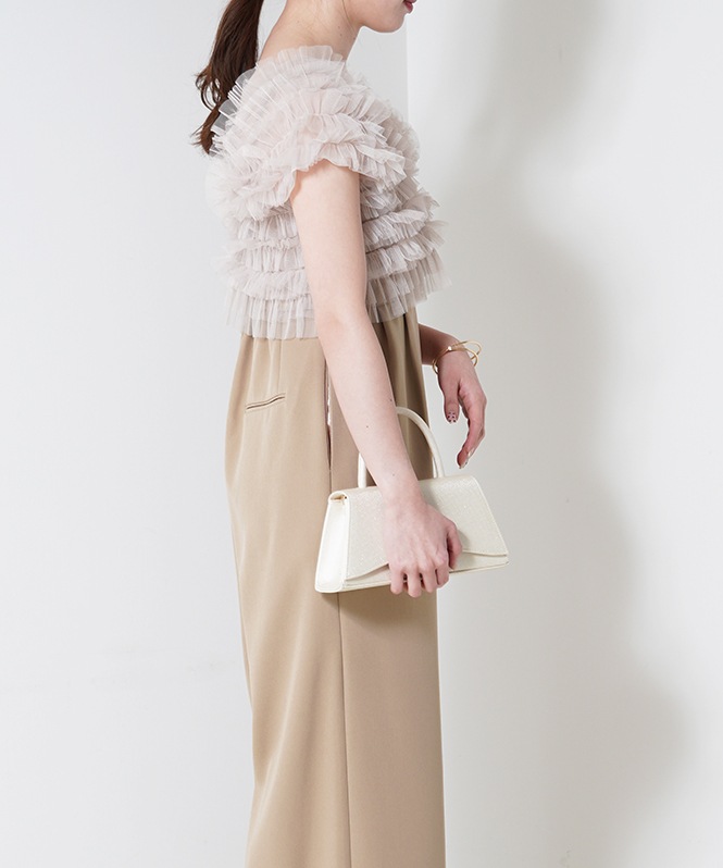 tulle vest aio dress