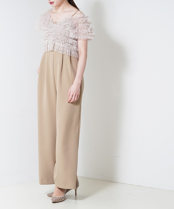 tulle vest aio dress | DRESS,PANTS DRESS | ROOM903 online
