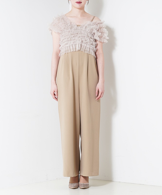 tulle vest aio dress | DRESS,PANTS DRESS | ROOM903 online