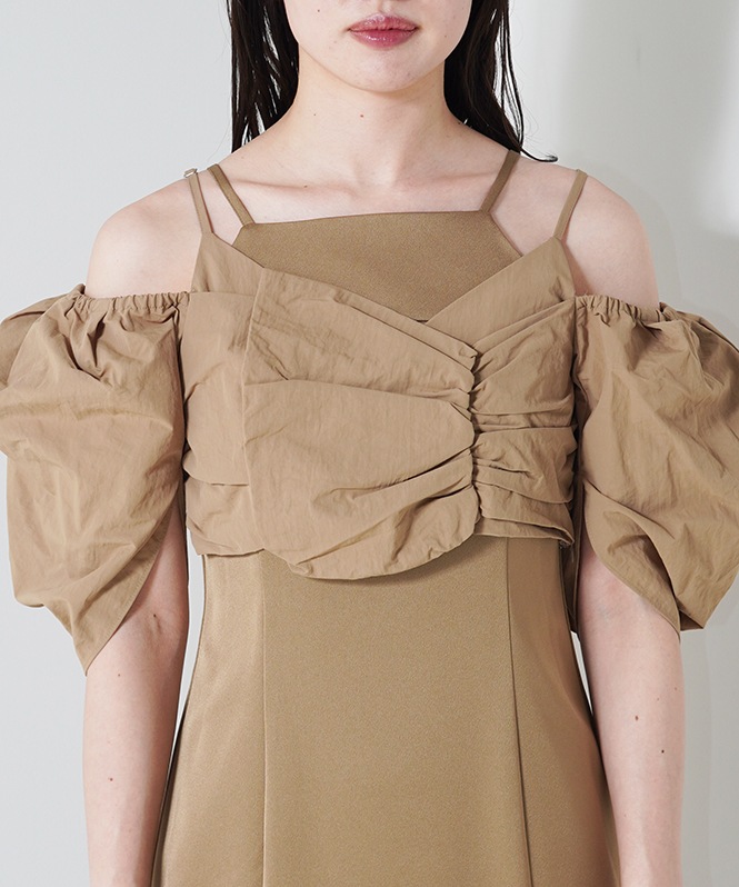 タグ付きandresd オケージョンドレス　チャコール 楽天市場】【公式】 ANDRESD アンドレスド 【 V line jacquard