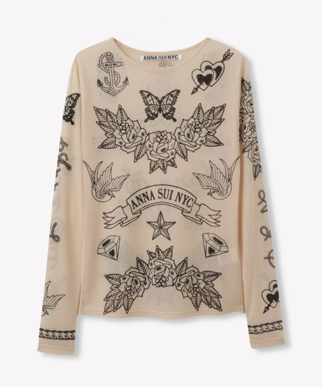 アナスイNYC タトゥーシアートップス nycタトゥーシアートップス | TOPS,シャツ／ブラウス | ROOM903 online