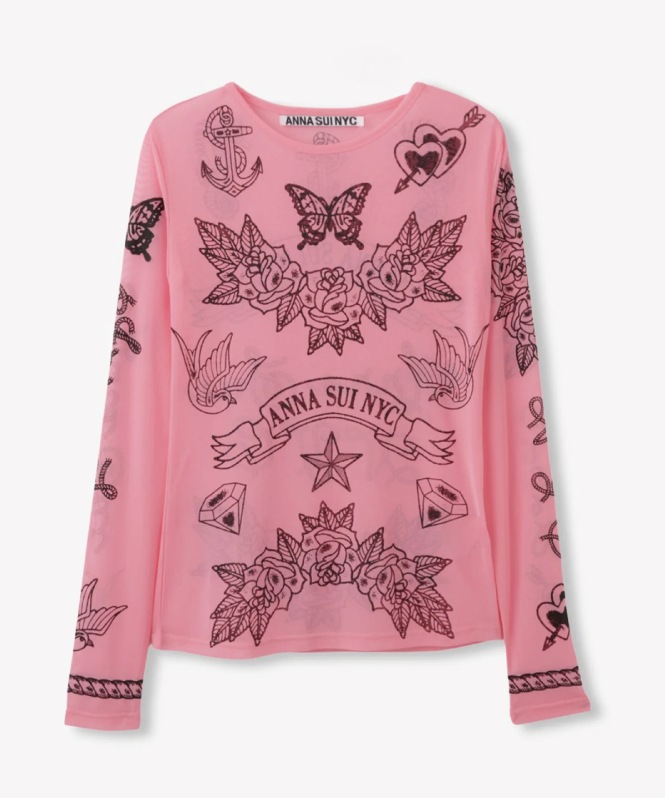 アナスイNYC タトゥーシアートップス nycタトゥーシアートップス | TOPS,シャツ／ブラウス | ROOM903 online