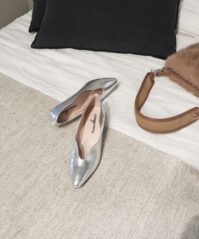 troisiemechaco FAKE LEATHER×PEARL